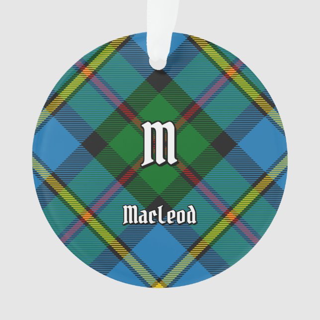 Clan MacLeod Hunting Tartan Ornament (Front)