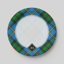 Clan MacLeod Hunting Tartan Paper Plate