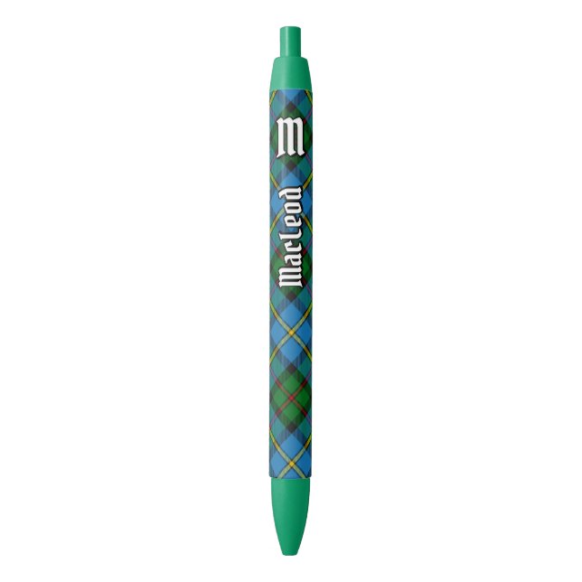 Clan MacLeod Hunting Tartan Pen (Front Vertical)