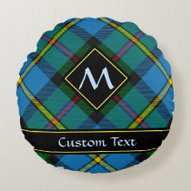 Clan MacLeod Hunting Tartan Round Pillow
