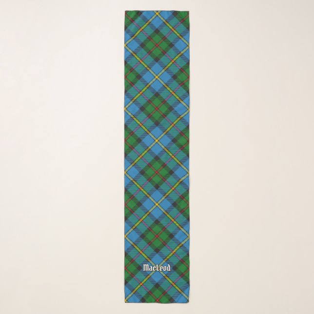 Clan MacLeod Hunting Tartan Scarf (Front)