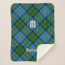 Clan MacLeod Hunting Tartan Sherpa Blanket