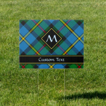 Clan MacLeod Hunting Tartan Sign