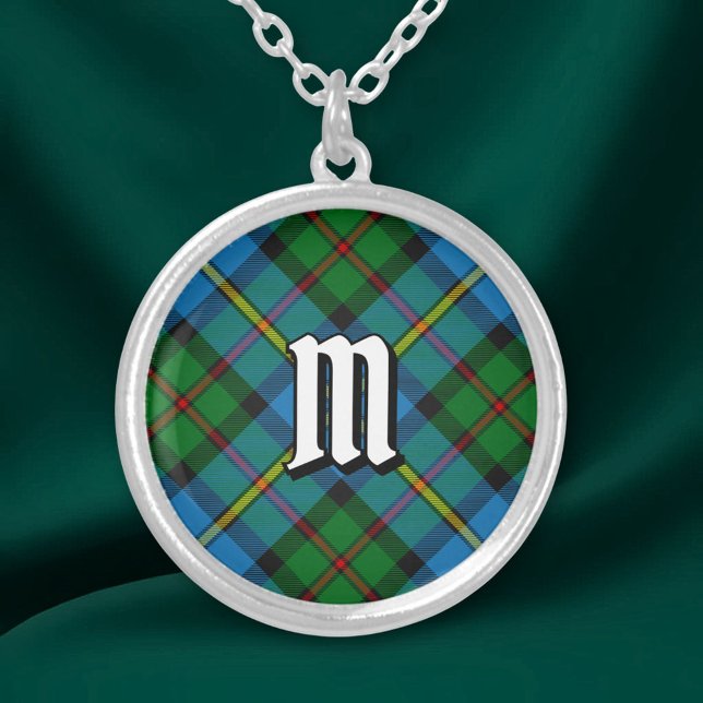 Clan MacLeod Hunting Tartan Silver Plated Necklace (Creator Uploaded)