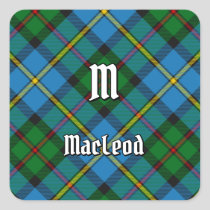 Clan MacLeod Hunting Tartan Square Sticker