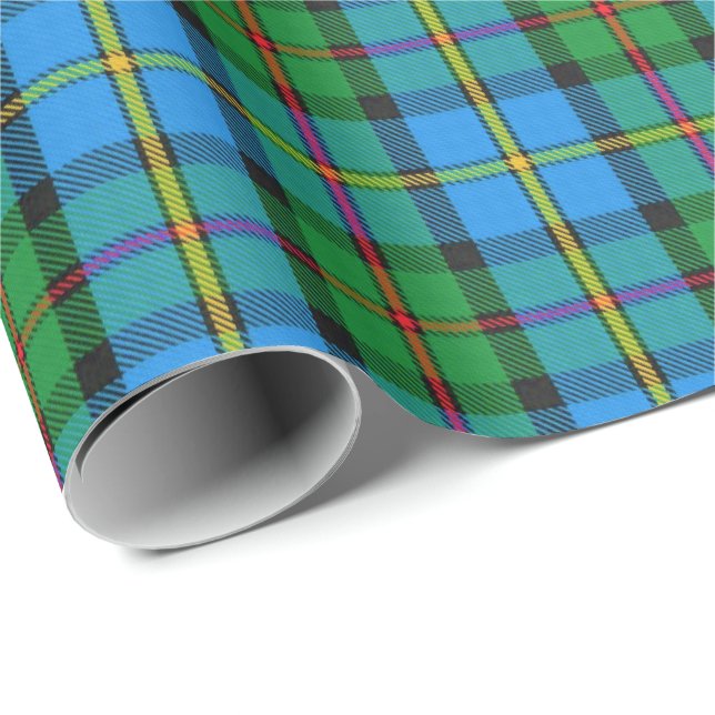 Clan MacLeod of Harris Scottish Tartan Wrapping Paper (Roll Corner)