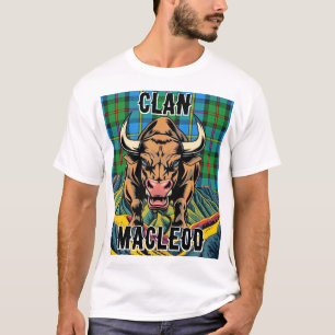 Clan MacLeod of Harris Tartan Design T-Shirt