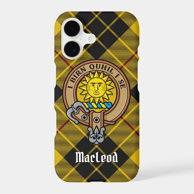 Clan MacLeod of Lewis Crest Case-Mate iPhone Case (Back)