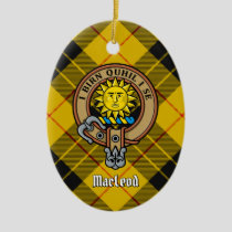Clan MacLeod of Lewis Crest Ceramic Ornament