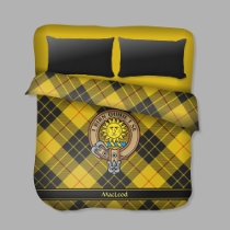 Clan MacLeod of Lewis Crest Duvet Cover
