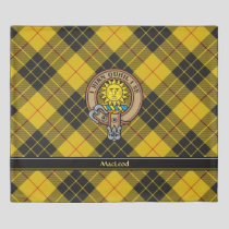 Clan MacLeod of Lewis Crest Duvet Cover