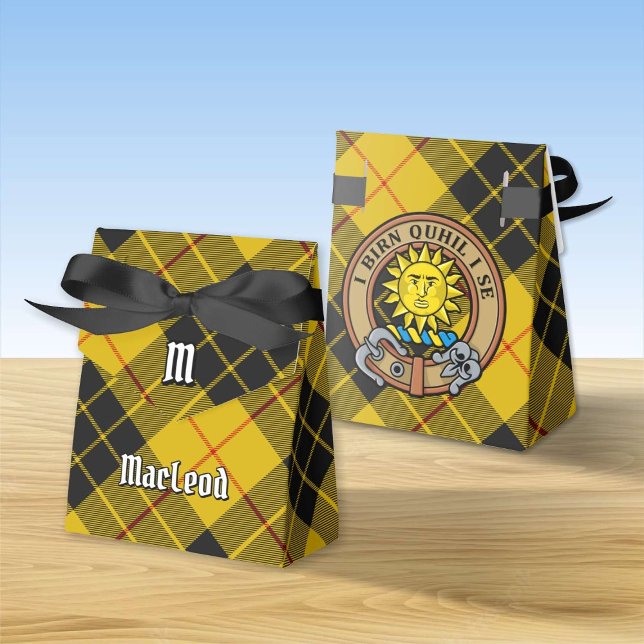 Clan MacLeod of Lewis Crest Favor Box (Creator Uploaded)