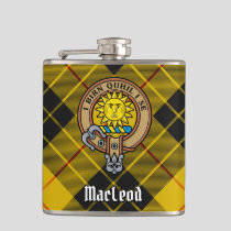 Clan MacLeod of Lewis Crest Flask