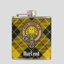 Clan MacLeod of Lewis Crest Flask