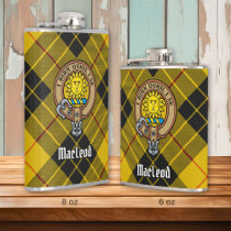 Clan MacLeod of Lewis Crest Flask