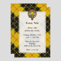 Clan MacLeod of Lewis Crest Invitation