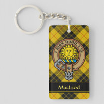 Clan MacLeod of Lewis Crest Keychain