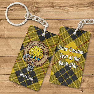 Clan MacLeod of Lewis Crest Keychain