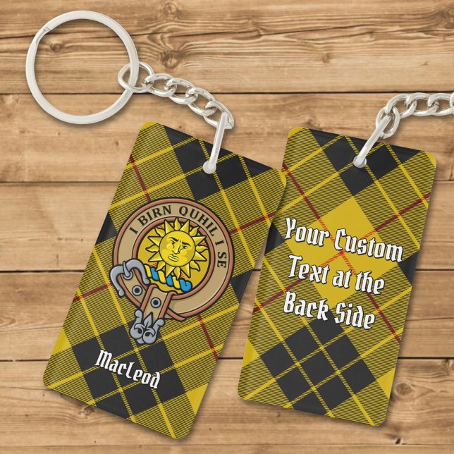 Clan MacLeod of Lewis Crest Keychain (Creator Uploaded)