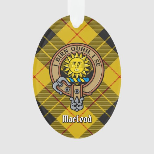 Clan MacLeod of Lewis Crest Ornament