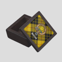 Clan MacLeod of Lewis Crest over Tartan Gift Box