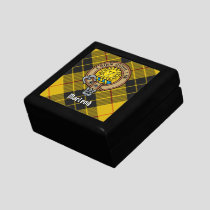 Clan MacLeod of Lewis Crest over Tartan Gift Box