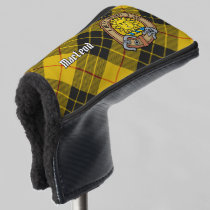 Clan MacLeod of Lewis Crest over Tartan Golf Head Cover