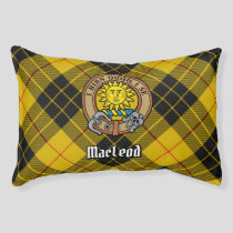 Clan MacLeod of Lewis Crest over Tartan Keychain Pet Bed