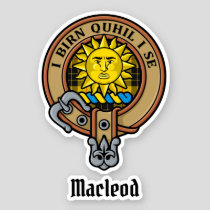 Clan MacLeod of Lewis Crest Sticker