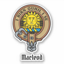 Clan MacLeod of Lewis Crest Sticker