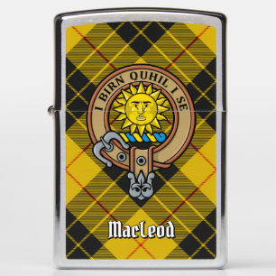 Clan MacLeod of Lewis Crest Zippo Lighter