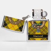 Clan MacLeod of Lewis Crest Zippo Lighter (Opened)