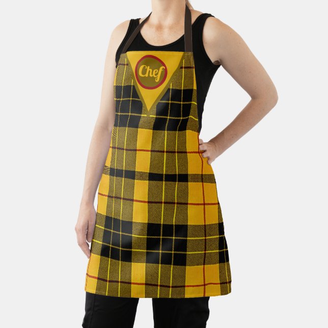 Clan MacLeod of Lewis Scottish Personalized Apron (Insitu)