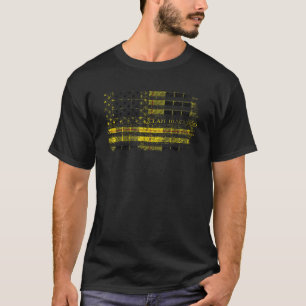 Clan MacLeod of Lewis Scottish tartan US flag kilt T-Shirt