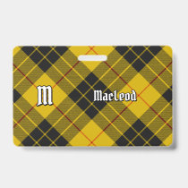 Clan Macleod of Lewis Tartan Badge