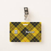 Clan Macleod of Lewis Tartan Badge