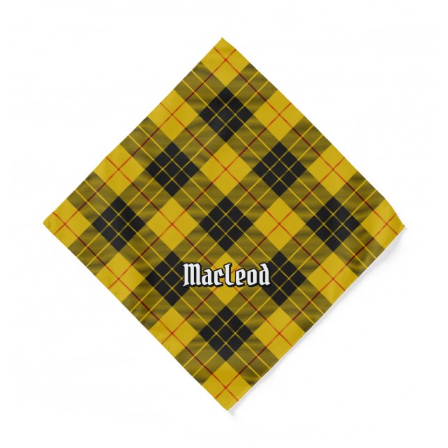 Clan Macleod of Lewis Tartan Bandana (Front)