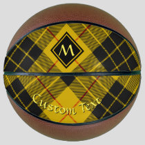 Clan Macleod of Lewis Tartan Basketball