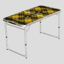 Clan Macleod of Lewis Tartan Beer Pong Table