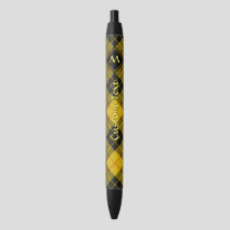Clan Macleod of Lewis Tartan Black Ink Pen