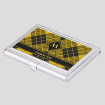 Clan Macleod of Lewis Tartan Business Card Case