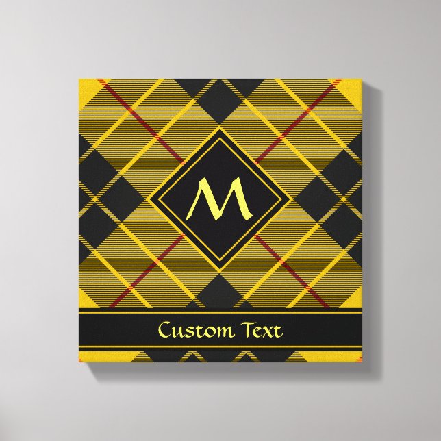 Clan Macleod of Lewis Tartan Canvas Print (Front)
