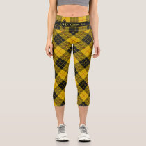 Clan Macleod of Lewis Tartan Capri Leggings