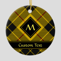 Clan Macleod of Lewis Tartan Ceramic Ornament