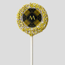 Clan Macleod of Lewis Tartan Chocolate Covered Oreo Pop
