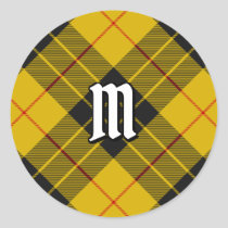 Clan Macleod of Lewis Tartan Classic Round Sticker