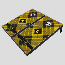 Clan Macleod of Lewis Tartan Cornhole Set