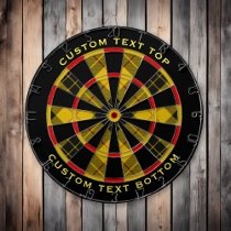 Clan Macleod of Lewis Tartan Dart Board