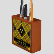 Clan Macleod of Lewis Tartan Desk Organizer