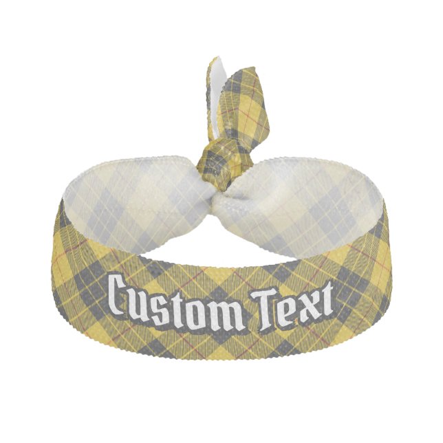 Clan Macleod of Lewis Tartan Elastic Hair Tie (Front)